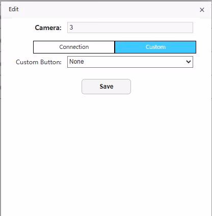 Screenshot of the modify window. This is a pop-up window that appears after clicking the modify button. The mouse is hovering over the custom button.